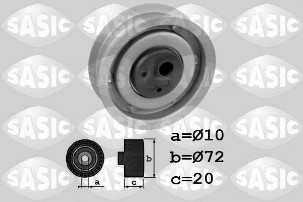 Sasic 1706032 - Spriegotājrullītis, Gāzu sadales mehānisma piedziņas siksna www.autospares.lv