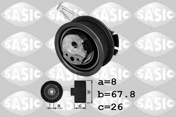 Sasic 1706107 - Spriegotājrullītis, Gāzu sadales mehānisma piedziņas siksna autospares.lv