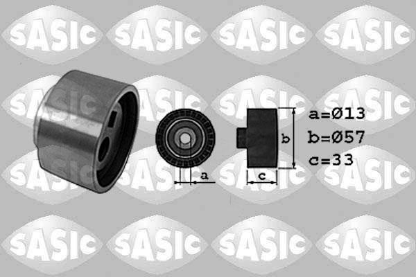 Sasic 1700004 - Spriegotājrullītis, Gāzu sadales mehānisma piedziņas siksna www.autospares.lv