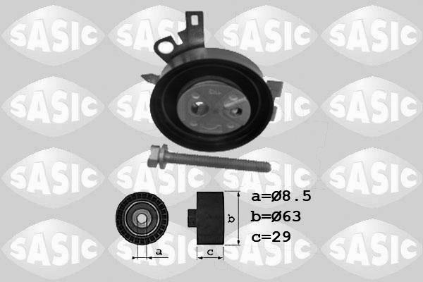 Sasic 1700024 - Spriegotājrullītis, Gāzu sadales mehānisma piedziņas siksna www.autospares.lv