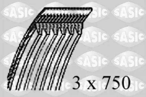 Sasic 1774002 - Ķīļrievu siksna www.autospares.lv