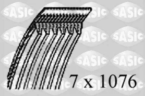 Sasic 1776092 - Ķīļrievu siksna www.autospares.lv