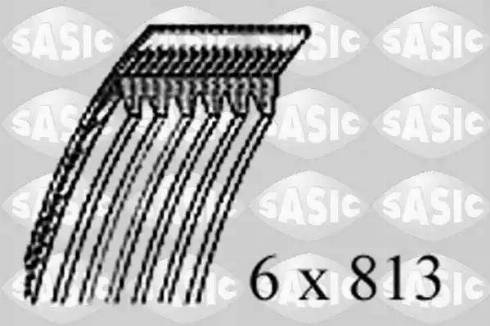 Sasic 1776061 - Ķīļrievu siksna www.autospares.lv