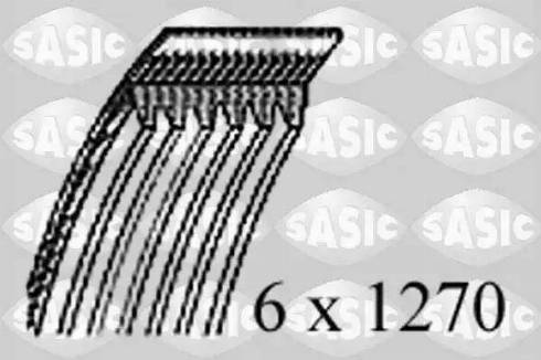 Sasic 1776067 - V-Ribbed Belt www.autospares.lv