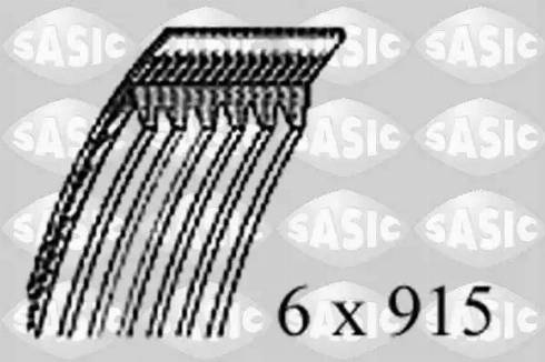 Sasic 1770071 - Ķīļrievu siksna www.autospares.lv