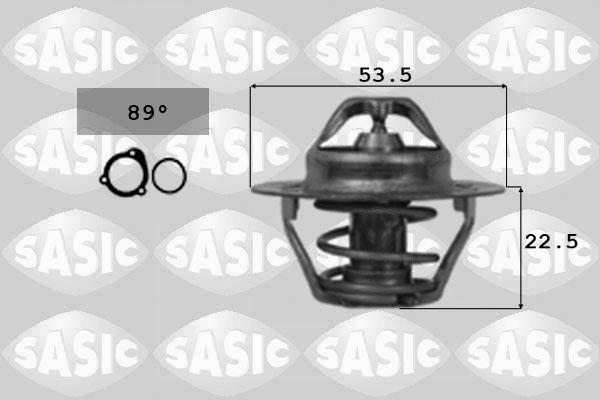 Sasic 3304009 - Термостат охлаждающей жидкости / корпус www.autospares.lv