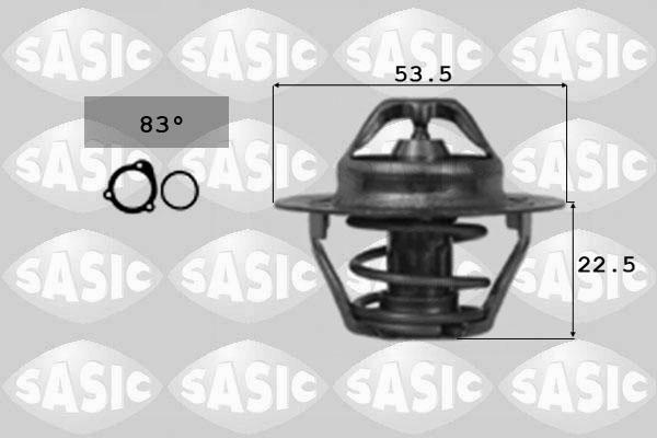 Sasic 3304003 - Термостат охлаждающей жидкости / корпус www.autospares.lv