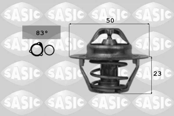 Sasic 3304002 - Termostats, Dzesēšanas šķidrums autospares.lv