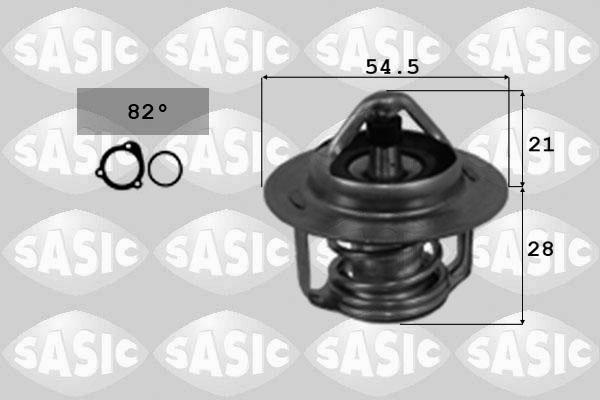 Sasic 3304013 - Termostats, Dzesēšanas šķidrums www.autospares.lv