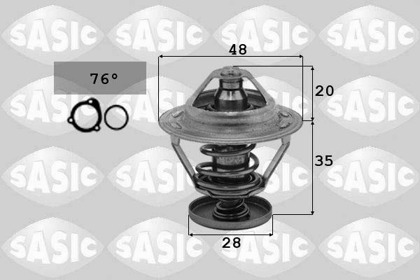 Sasic 3306042 - Termostats, Dzesēšanas šķidrums autospares.lv