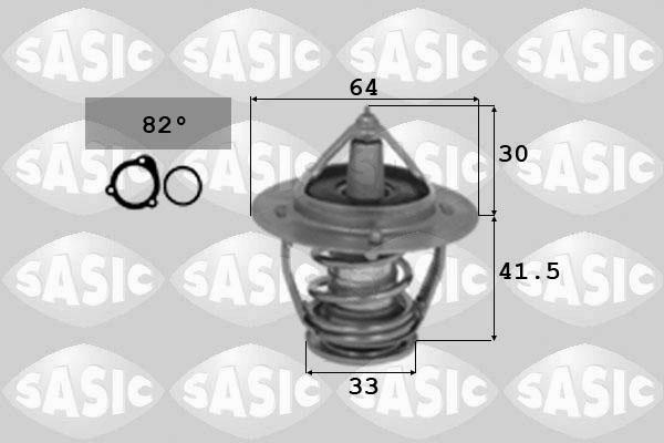 Sasic 3306055 - Coolant thermostat / housing www.autospares.lv