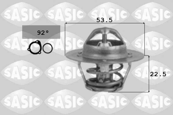 Sasic 3306069 - Termostats, Dzesēšanas šķidrums autospares.lv