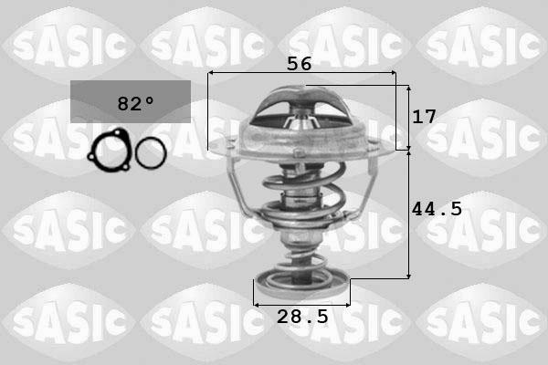 Sasic 3306063 - Termostats, Dzesēšanas šķidrums autospares.lv