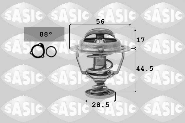 Sasic 3306039 - Coolant thermostat / housing www.autospares.lv