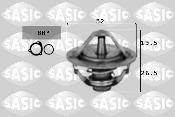 Sasic 3306032 - Termostats, Dzesēšanas šķidrums www.autospares.lv