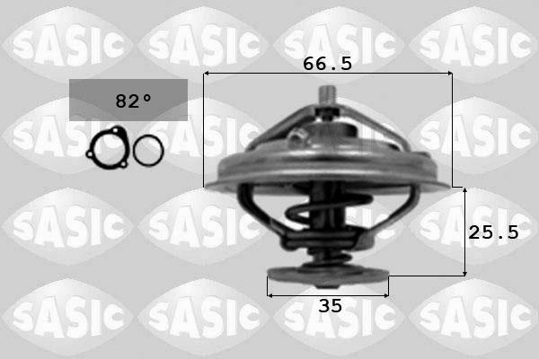 Sasic 3306074 - Термостат охлаждающей жидкости / корпус www.autospares.lv