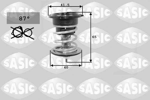 Sasic 3306109 - Termostats, Dzesēšanas šķidrums www.autospares.lv