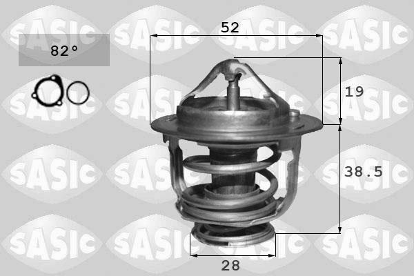 Sasic 3306133 - Termostats, Dzesēšanas šķidrums www.autospares.lv