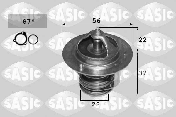 Sasic 3306128 - Coolant thermostat / housing www.autospares.lv