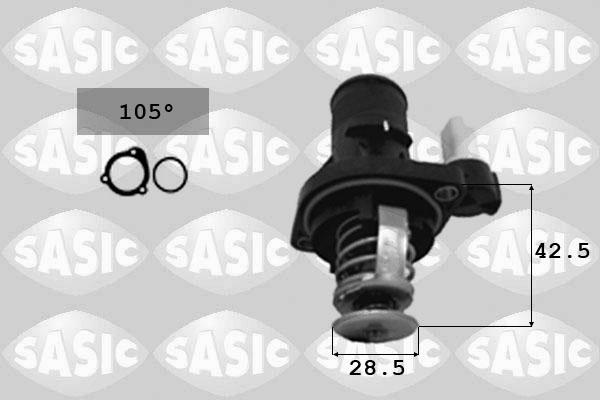 Sasic 3300001 - Termostats, Dzesēšanas šķidrums www.autospares.lv