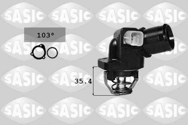 Sasic 3300003 - Coolant thermostat / housing www.autospares.lv