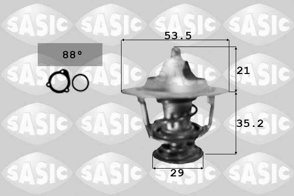 Sasic 3381031 - Termostats, Dzesēšanas šķidrums www.autospares.lv