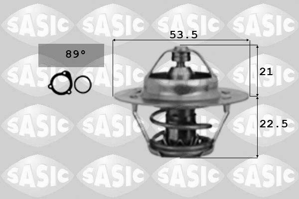 Sasic 3381111 - Термостат охлаждающей жидкости / корпус www.autospares.lv