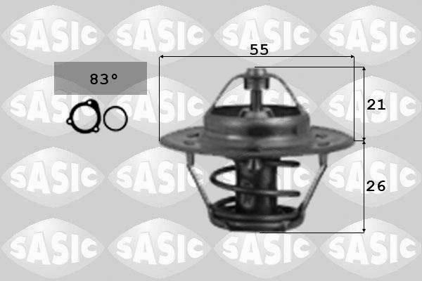 Sasic 3381391 - Coolant thermostat / housing www.autospares.lv