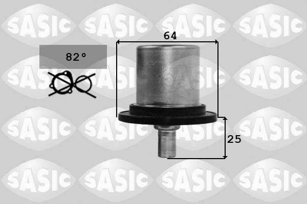 Sasic 3381731 - Termostats, Dzesēšanas šķidrums www.autospares.lv