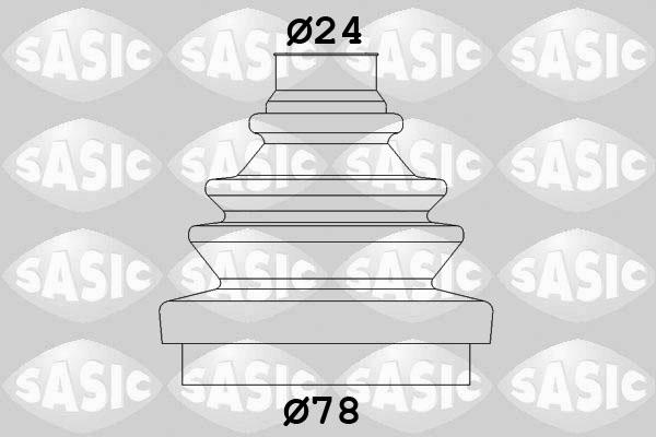 Sasic 2933013 - Bellow, drive shaft www.autospares.lv