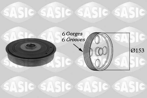 Sasic 2150012 - Belt Pulley, crankshaft www.autospares.lv