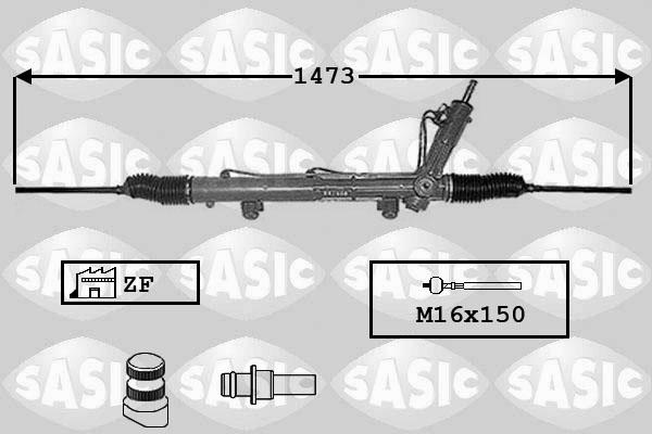 Sasic 7006062 - Stūres mehānisms www.autospares.lv