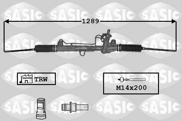 Sasic 7006175 - Stūres mehānisms autospares.lv