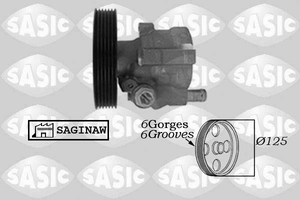 Sasic 7074012 - Hidrosūknis, Stūres iekārta www.autospares.lv