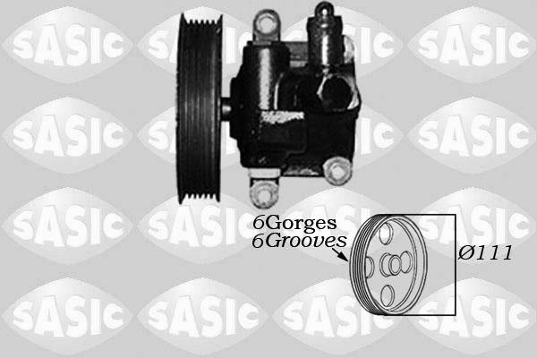 Sasic 7076044 - Hydraulic Pump, steering system www.autospares.lv