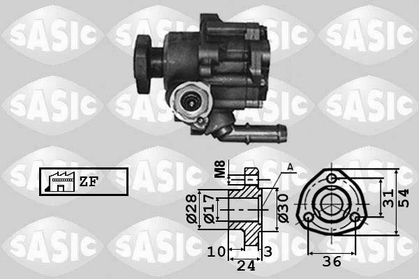 Sasic 7076009 - Hidrosūknis, Stūres iekārta www.autospares.lv