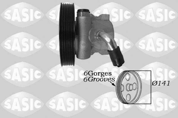 Sasic 7070044 - Hydraulic Pump, steering system www.autospares.lv