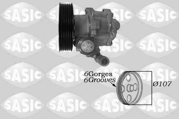 Sasic 7070040 - Hidrosūknis, Stūres iekārta www.autospares.lv