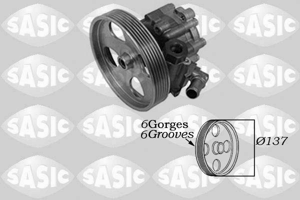 Sasic 7070057 - Hidrosūknis, Stūres iekārta www.autospares.lv