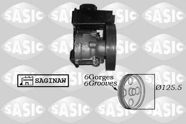 Sasic 7070012 - Hydraulic Pump, steering system www.autospares.lv