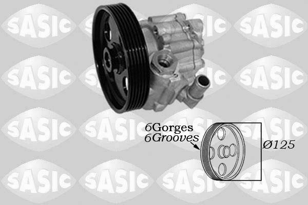 Sasic 7070038 - Hydraulic Pump, steering system www.autospares.lv