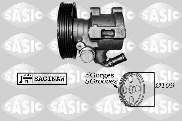 Sasic 7070026 - Hidrosūknis, Stūres iekārta www.autospares.lv