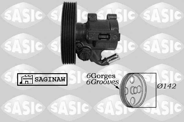 Sasic 7070022 - Hydraulic Pump, steering system www.autospares.lv