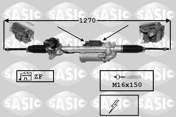 Sasic 7176059 - Stūres mehānisms autospares.lv