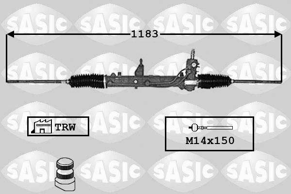 Sasic 7176050 - Stūres mehānisms autospares.lv