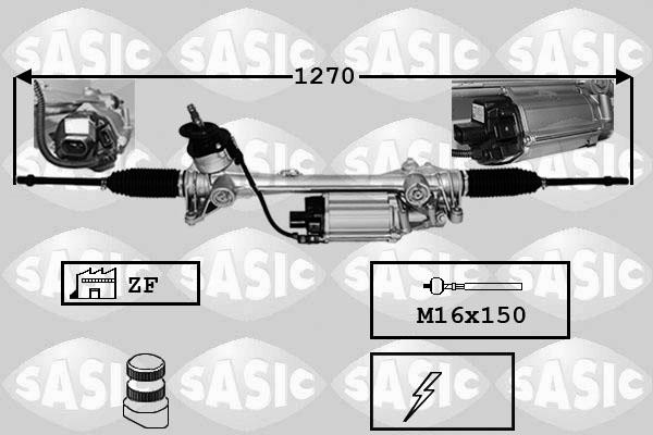 Sasic 7176065 - Stūres mehānisms www.autospares.lv