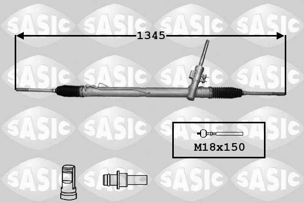 Sasic 7176060 - Stūres mehānisms www.autospares.lv