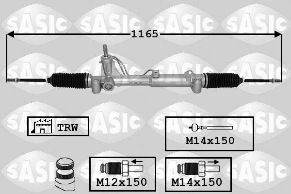 Sasic 7170072 - Stūres mehānisms autospares.lv