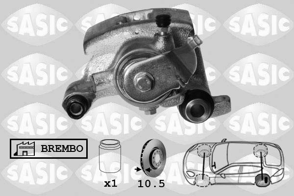 Sasic SCA4048 - Bremžu suports www.autospares.lv