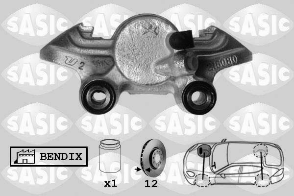 Sasic SCA4015 - Bremžu suports www.autospares.lv